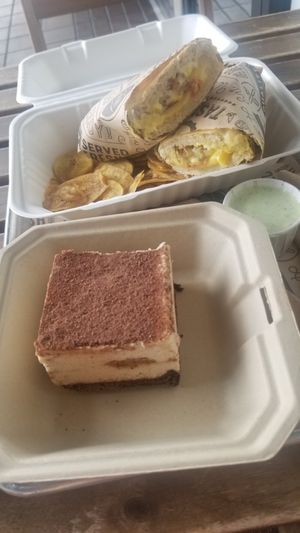 Tiramisu at Vegan Cuban Cuisine in Miami