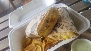 Croqueta Preparada at Vegan Cuban Cuisine in Miami