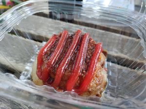 Yummy guava bread pudding at Vegan Cuban Cuisine in Miami