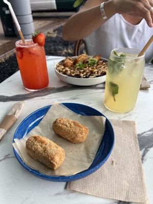 Croquettas  at Vegan Cuban Cuisine in Miami