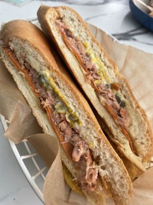 Cubano Sandwich    at Vegan Cuban Cuisine in Miami