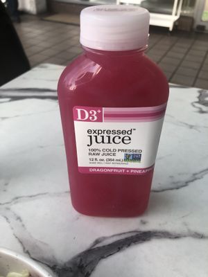 D3+ Cold Pressed Juice (12 oz) 1pc
$10.00  at Vegan Cuban Cuisine in Miami