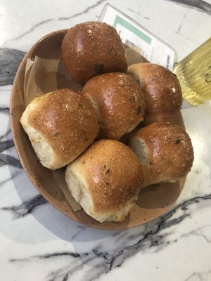 Garlic bread (pan de ajo)
  at Vegan Cuban Cuisine in Miami