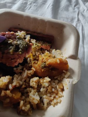 Churrasco at Vegan Cuban Cuisine in Miami