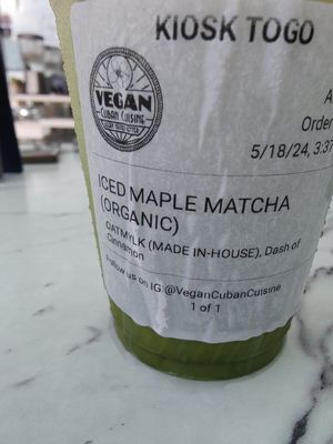  at Vegan Cuban Cuisine in Miami