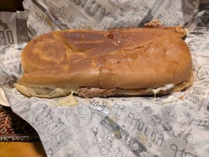 Cuban sandwich at Vegan Cuban Cuisine in Miami