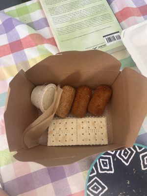 Croquetas  at Vegan Cuban Cuisine in Miami