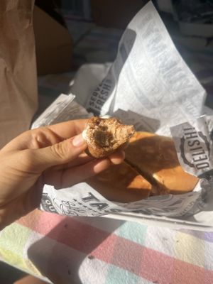 Ham Croqueta  at Vegan Cuban Cuisine in Miami