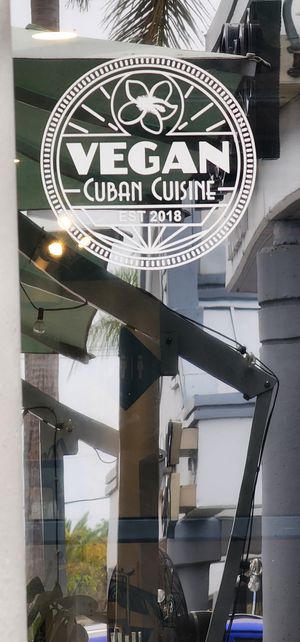  at Vegan Cuban Cuisine in Miami