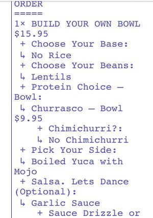   at Vegan Cuban Cuisine in Miami