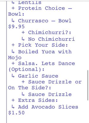   at Vegan Cuban Cuisine in Miami