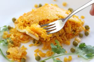 Vegan Arroz Imperial at Vegan Cuban Cuisine in Miami