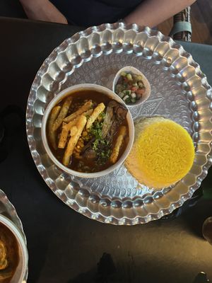 gheymeh badenjan  at Shiraz Persian Restaurant + Bar in Surfers Paradise