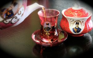 Persian Chai  at Shiraz Persian Restaurant + Bar in Surfers Paradise