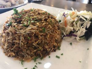 Rice dish - Soy meat at Shiraz Persian Restaurant + Bar in Surfers Paradise