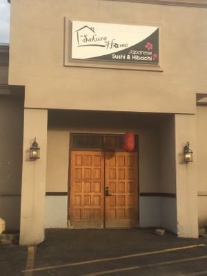 sign  at Sakura Home in Rochester