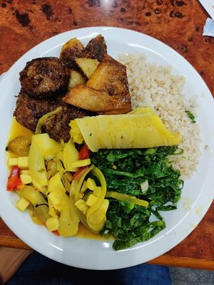 Vegan Buffet at Vegano da Tijuca in Rio De Janeiro