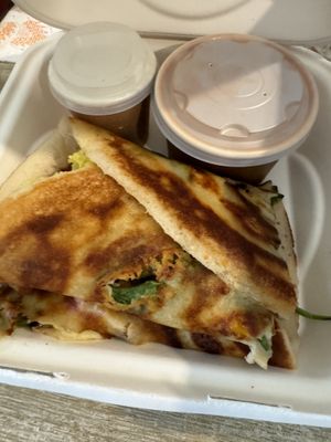 Vegan Dosa  at Lucid Pure Vegetarian in Murwillumbah