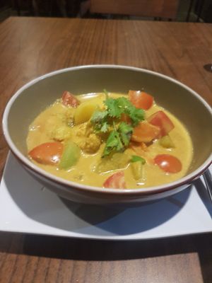 Yellow Curry at Bho Bho Thai in Legian