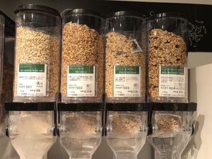 Dispenser Choices (Oats, Granola)  at Bio c' Bon - Azabujuban in Tokyo