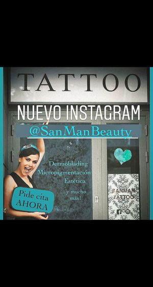 . at SanMan Tattoo Parlor in Madrid