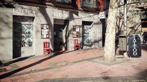 . at SanMan Tattoo Parlor in Madrid