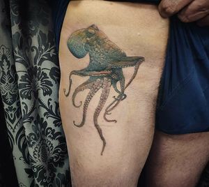 . at SanMan Tattoo Parlor in Madrid