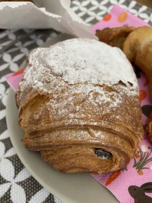 Chocolate croissant  at Deer Mama in Amsterdam