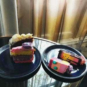 Deer mama heeft veel keuze uit vegan desserts 😍!! at Deer Mama in Amsterdam