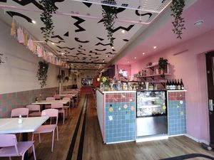 Inside at Deer Mama in Amsterdam