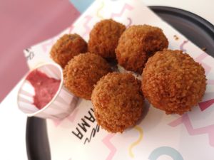 Bitterballen at Deer Mama in Amsterdam