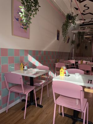 Inside at Deer Mama in Amsterdam