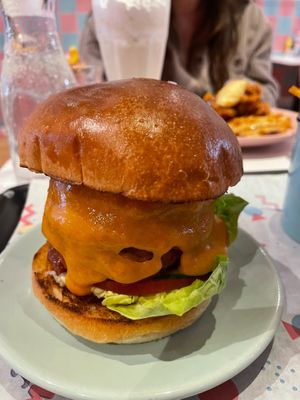 Mama's double cheesy  at Deer Mama in Amsterdam