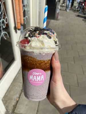 Miso caramel milkshake   at Deer Mama in Amsterdam