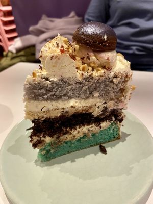 Cookie dough cake   at Deer Mama in Amsterdam
