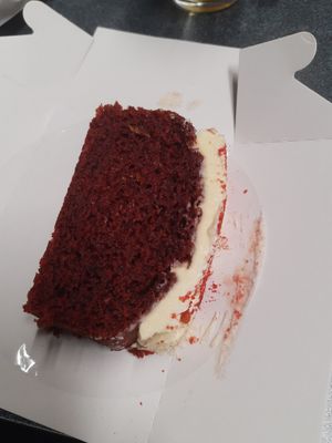 Red velvet at Deer Mama in Amsterdam