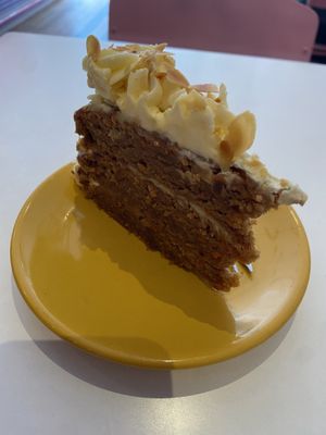 Carrot cake (nice)  at Deer Mama in Amsterdam