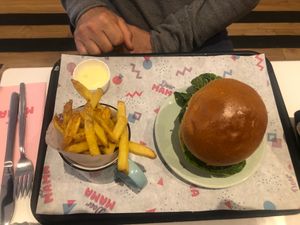 BBQ Cheeseburger  at Deer Mama in Amsterdam