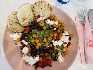 Quinoa bowl   at Deer Mama in Amsterdam