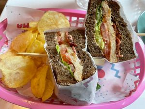 Bltc sandwich   at Deer Mama in Amsterdam