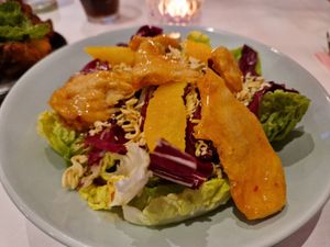 Chicken Salad Bowl at Deer Mama in Amsterdam