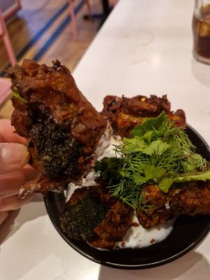 Wings at Deer Mama in Amsterdam