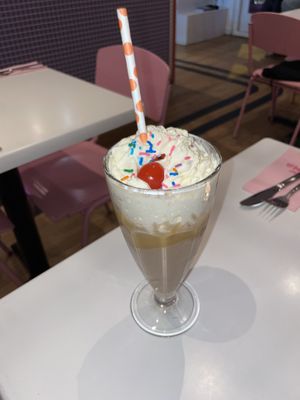 Vegan milkshake  at Deer Mama in Amsterdam