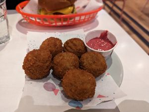 Classic Dutch Bitterballen at Deer Mama in Amsterdam