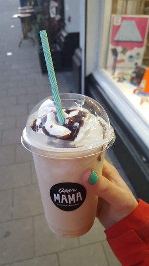 White Russian boozy shake at Deer Mama in Amsterdam