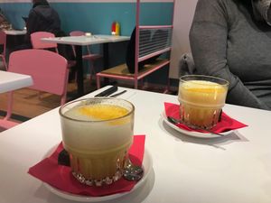 Turmeric latte at Deer Mama in Amsterdam