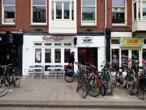 Outside of Deer Mama at Deer Mama in Amsterdam