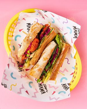 Char Siu Banh Mi at Deer Mama in Amsterdam