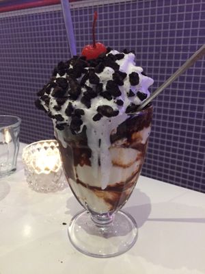 Oreo brownie sundae 🤤 at Deer Mama in Amsterdam