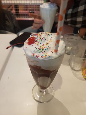 The white Russian at Deer Mama in Amsterdam